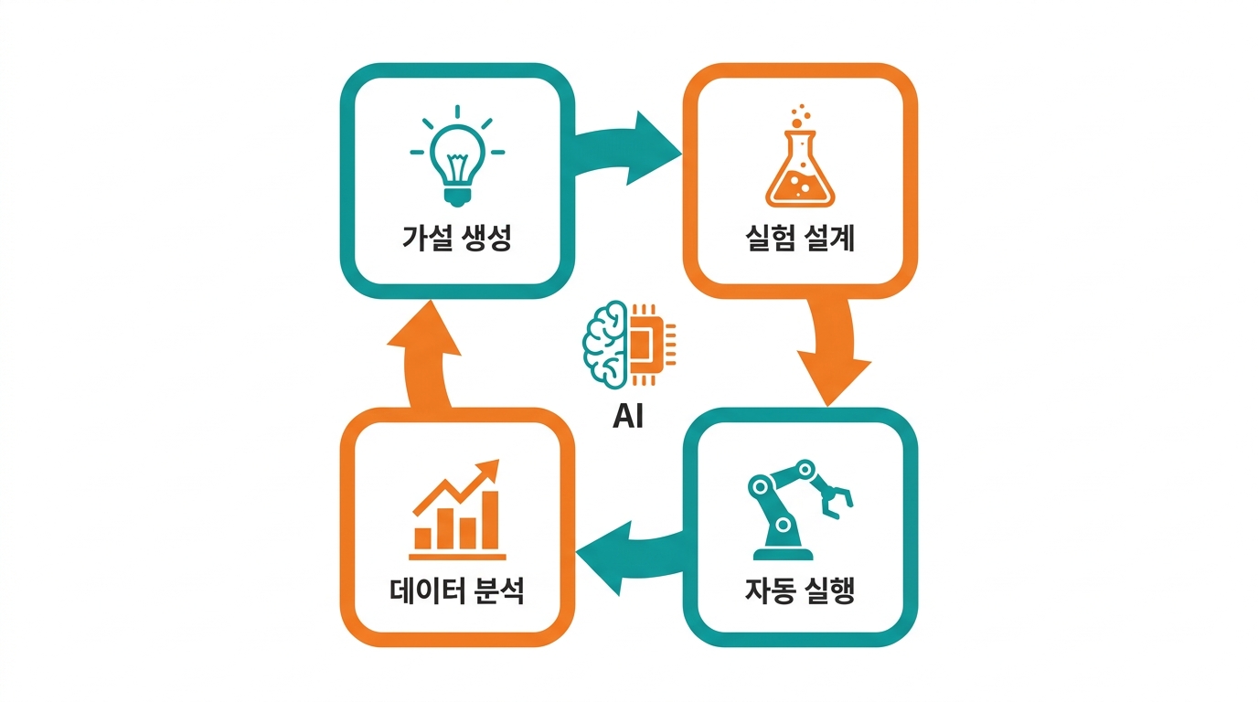 가설-실험-실행-분석 자율 연구 루프
